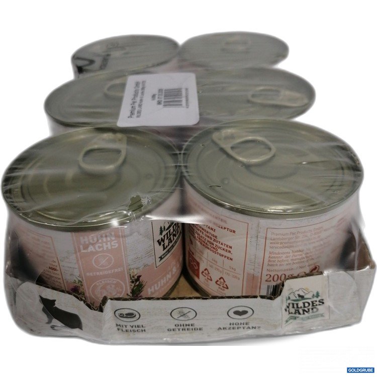 Artikel Nr. 896397: Wildes Land Katze Huhn&Lachs 6x200g 