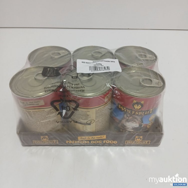 Artikel Nr. 906397 Artikel Nr. 906397: Wolfsblut Hundefutter 6x395g