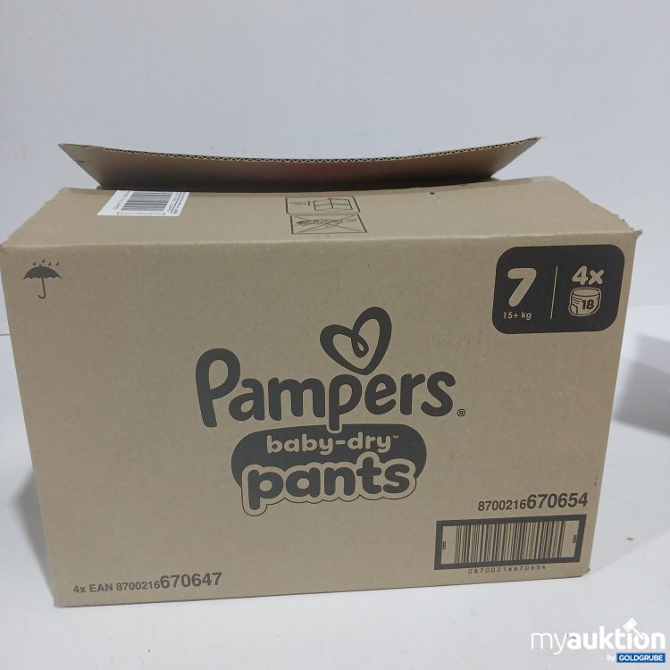 Artikel Nr. 956397: Pampers baby-dry pants 7 15+kg 4x18Stk 