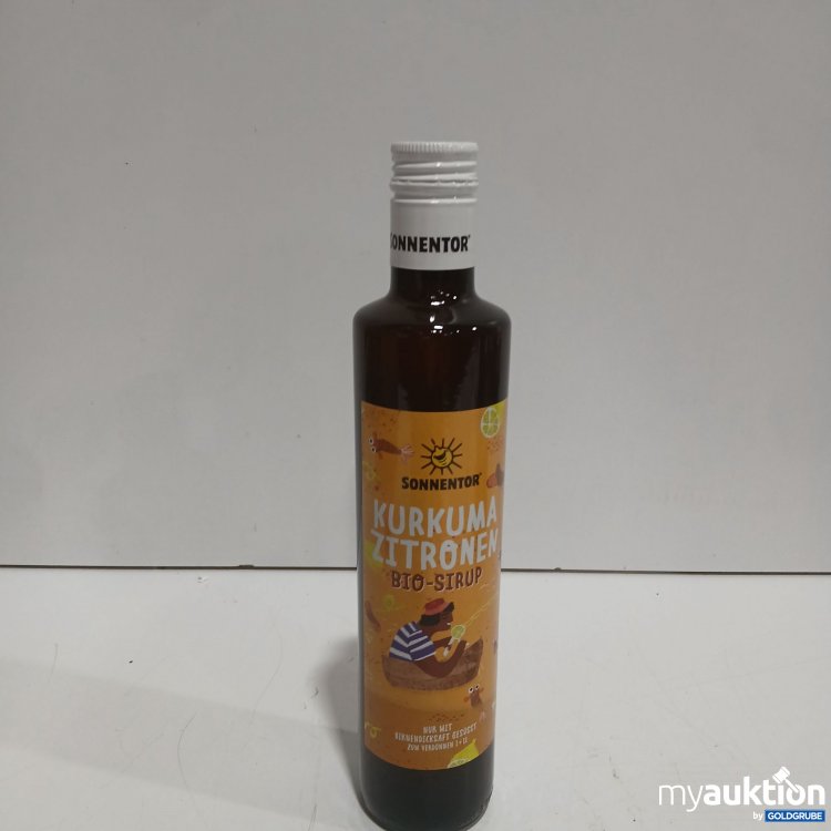 Artikel Nr. 973397: Sonnentor Kurkuma Zitronen Bio Sirup 0,5l 