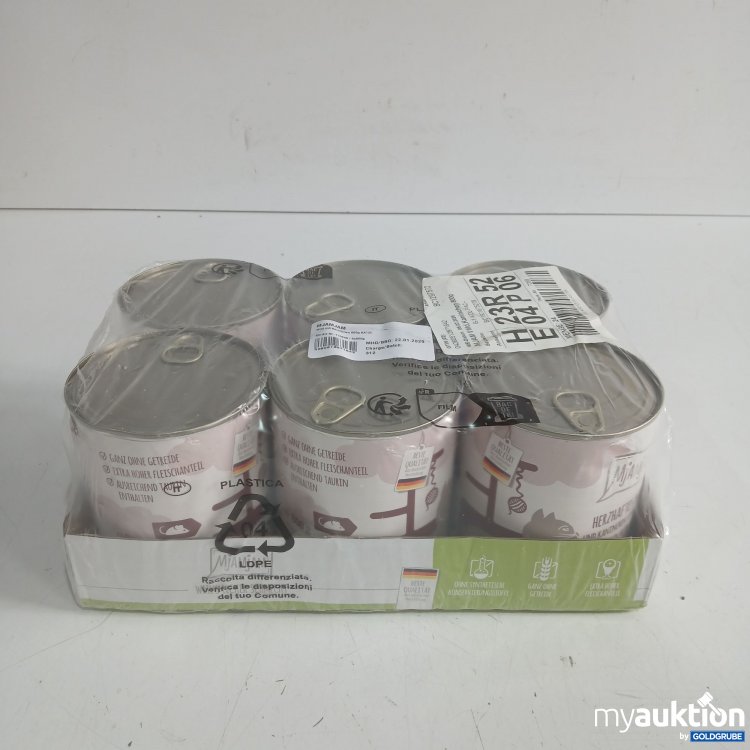 Artikel Nr. 990397 Artikel Nr. 990397: Mjamjam Katzenfutter Herzhaftes Wild & Kaninchen 6x800g