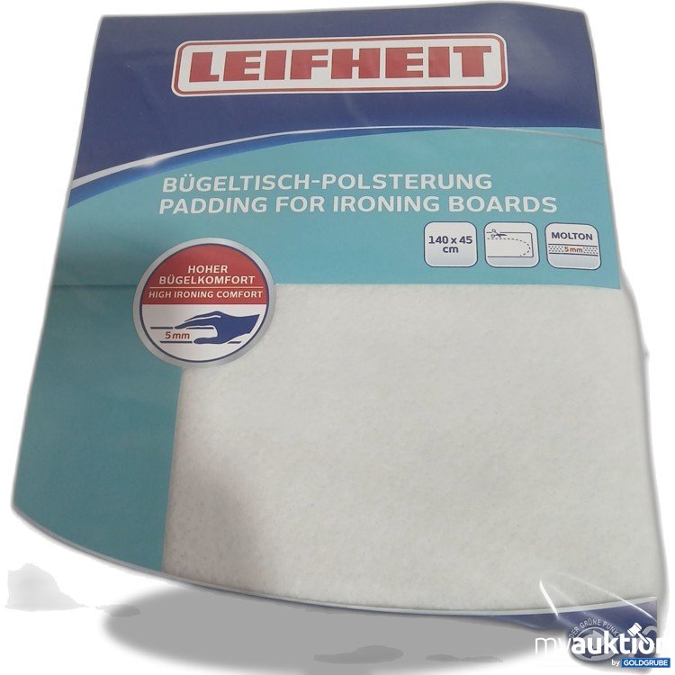 Artikel Nr. 446398 Artikel Nr. 446398: Leifheit Bügeltisch-Polsterung 5mm 140x45cm