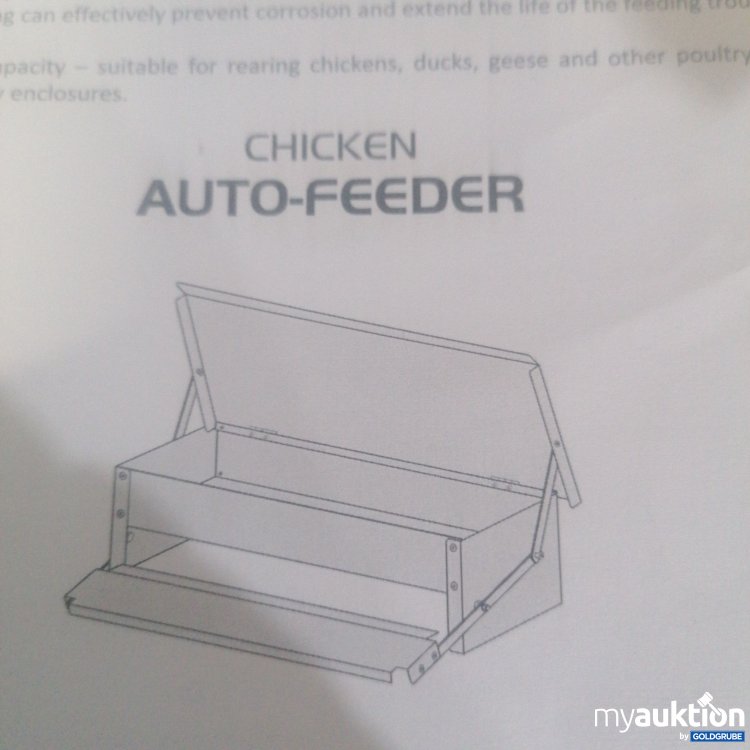 Artikel Nr. 677398: Hengmei Chicken Auto-Feeder