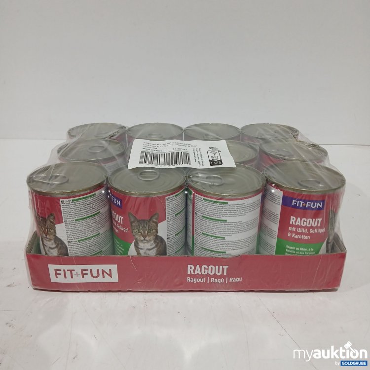 Artikel Nr. 871398: Fit+Fun Ragout Wild&Geflügel&Karotten  12x415g 