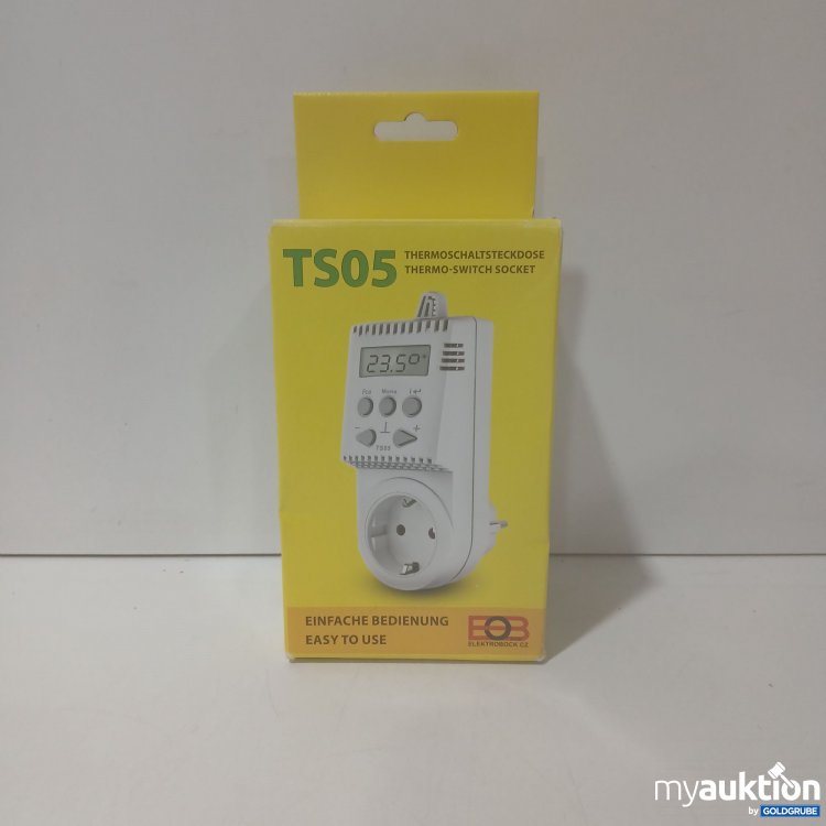 Artikel Nr. 873398: Elektrobock CZ TS05 Thermoschaltsteckdose