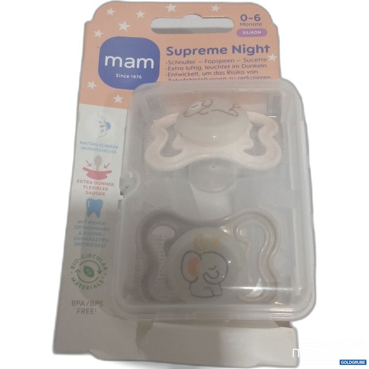 Artikel Nr. 879398: Mam Supreme Night Schnuller 0-6m 2 Stück 