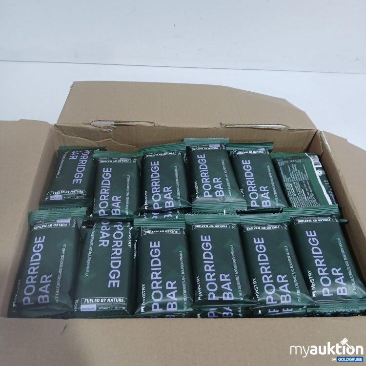 Artikel Nr. 897398: Mnstry Porridge Bar with Blueberries and Bourbon Vanilla 80x70g