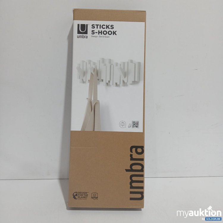 Artikel Nr. 916398 Artikel Nr. 916398: Umbra Sticks 5-Hook Design David Quan