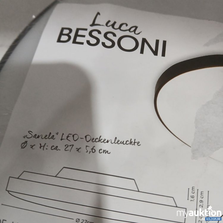 Artikel Nr. 934398: Luca Bessoni Sanela LED-Deckenleuchte Typ: 18 W