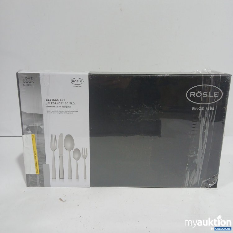 Artikel Nr. 956398: Rösle Besteck-Set "Elegance" 30tlg. (Edelstahl 18/10, hochglanz) 