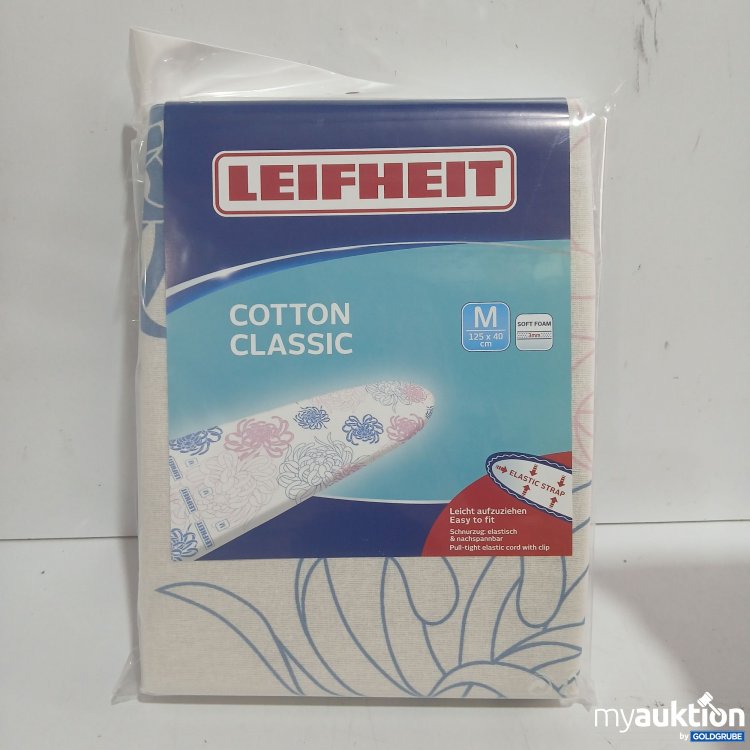 Artikel Nr. 446399 Artikel Nr. 446399: Leifheit Cotton Classic Bügeltischbezug M 125x40cm