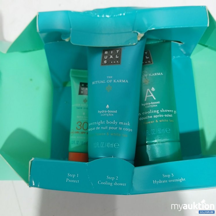 Artikel Nr. 470399 Artikel Nr. 470399: Rituals The Ritual of Karma Set Sun Protecting Face Cream SPF 30 10 ml Aftersun Cooling