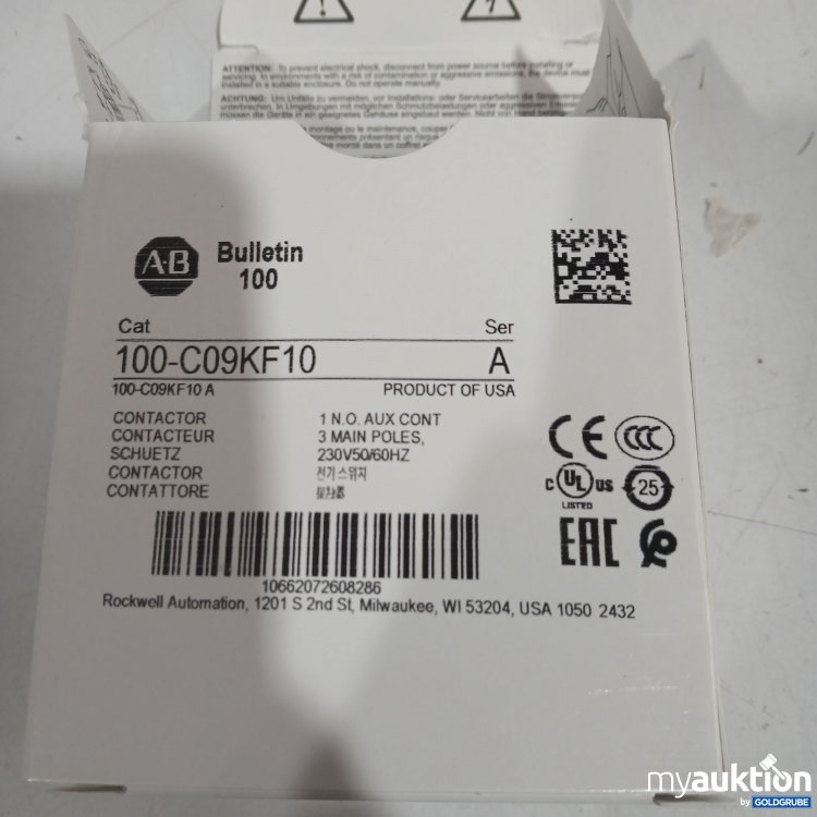 Artikel Nr. 524399: Bulletin Hilfsschütze 100-C09KF10 