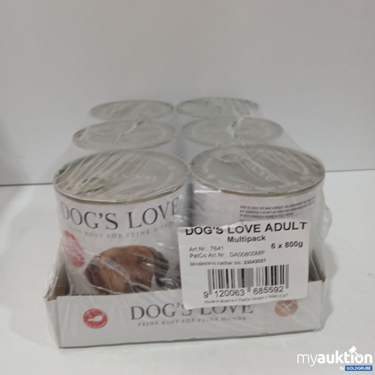 Artikel Nr. 770399 Artikel Nr. 770399: DOG'S LOVE ADULT Multipack 6x800g