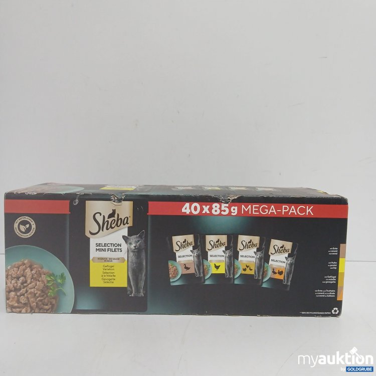 Artikel Nr. 866399 Artikel Nr. 866399: Sheba Selection Mini Filets in Sauce Geflügel Variation 40x85g