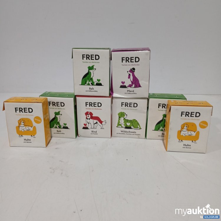 Artikel Nr. 871399: Fred Hundefutter diverse Sorten 8x390g