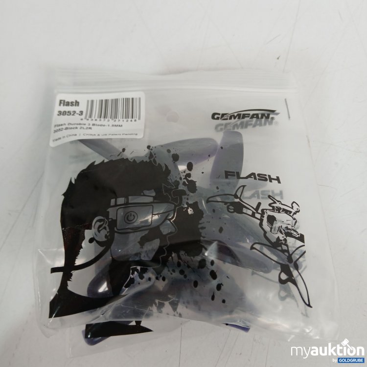 Artikel Nr. 911399 Artikel Nr. 911399: Gamefan Flash3052 3 Durable 3 Blade 1.5mm 2x3stk
