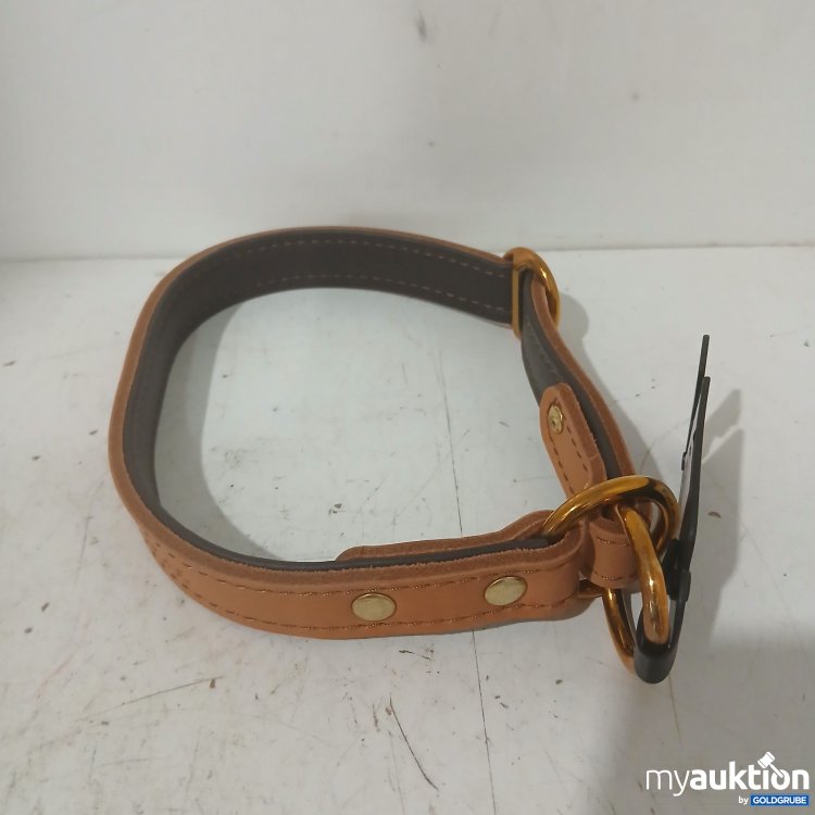 Artikel Nr. 929399: Dogius Hundehalsband Kepler Halbzug H.Braun-Tabak Gr. M