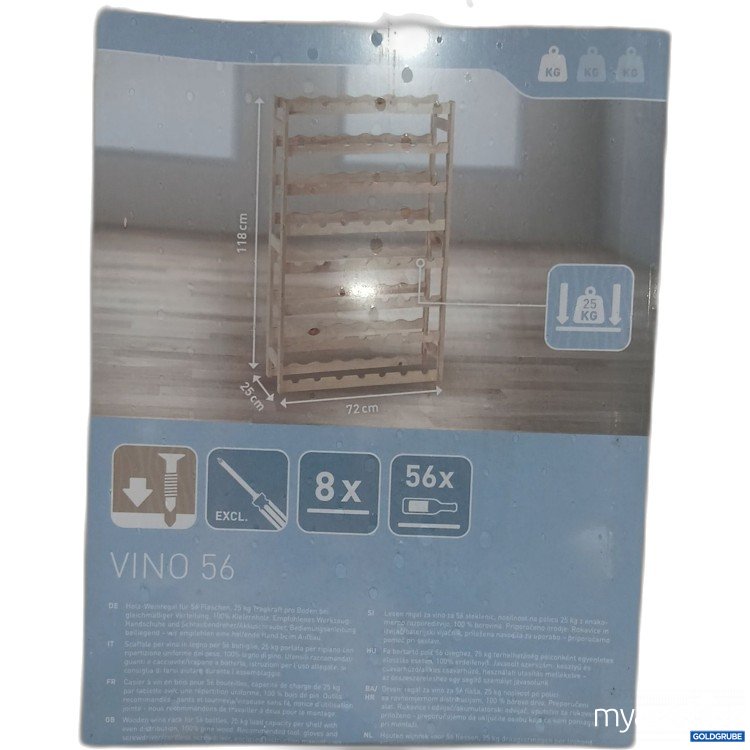 Artikel Nr. 971399 Artikel Nr. 971399: OBI Vino 56 Holz-Weinregal