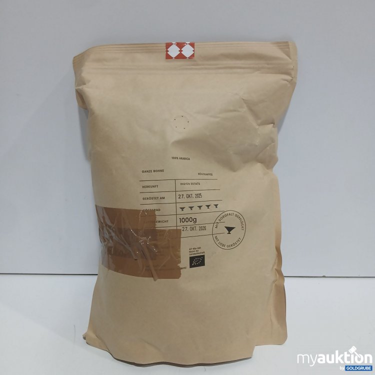 Artikel Nr. 973399: Naturkaffe Indian Estate 1000g 