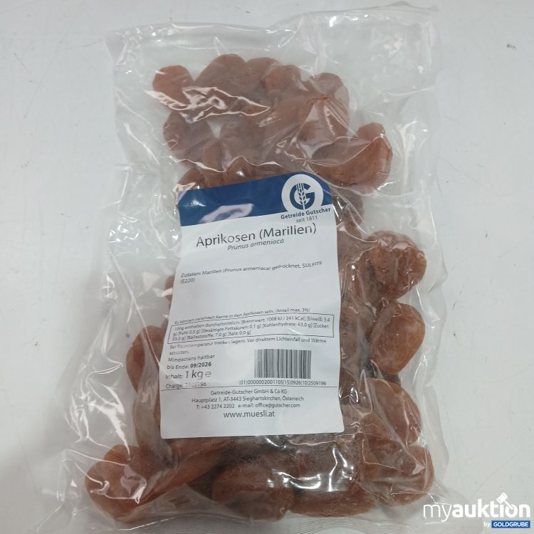 Artikel Nr. 980399: Getreide Gutscher Marillen 1kg 