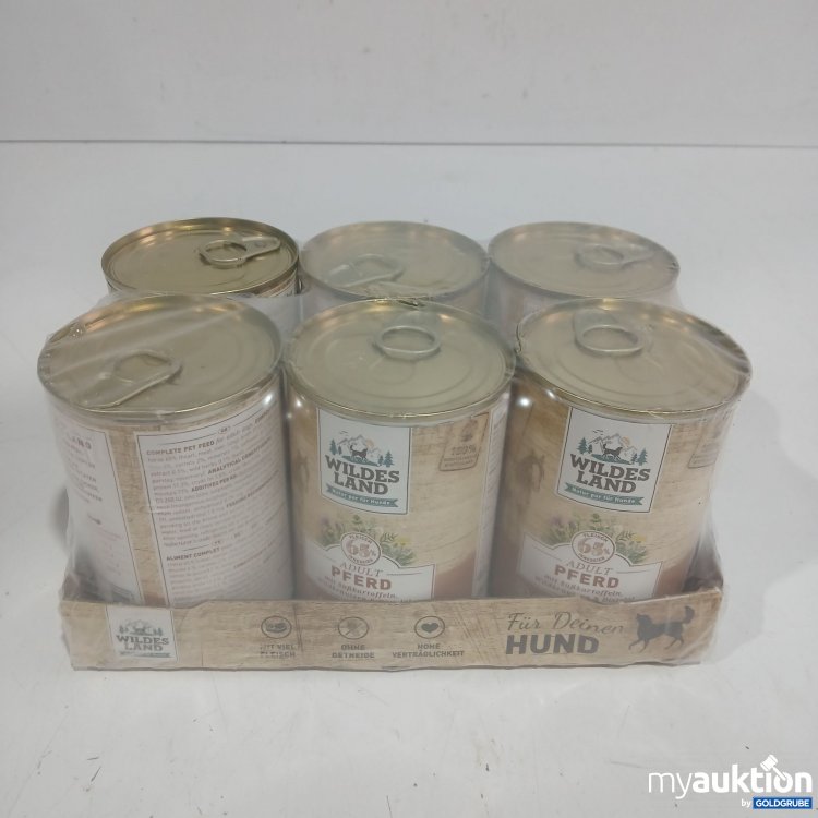 Artikel Nr. 981399 Artikel Nr. 981399: Wildes Land Hundefutter Pferd 6x400g