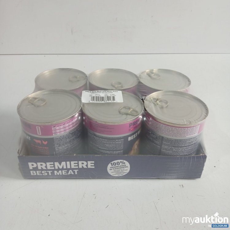 Artikel Nr. 990399: Premiere Best Meat Hundefutter Beef, chicken 6x800g 
