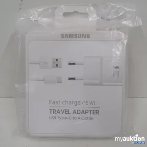 Auktion Samsung Fast Charge 15W Travel Adapter