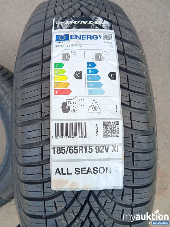 Artikel Nr. 440400 Artikel Nr. 440400: Dunlop all Seasons2 185/65R15 92V XL