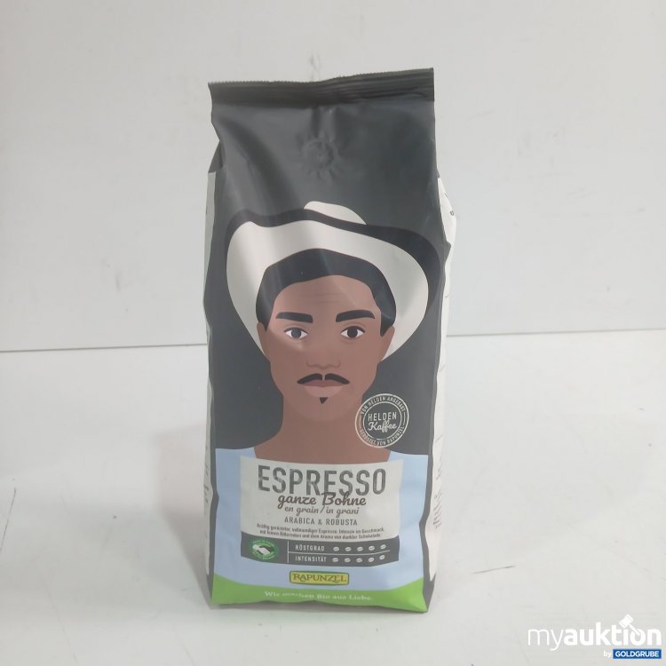 Artikel Nr. 465400 Artikel Nr. 465400: Rapunzel Espresso ganze Bohne 1kg