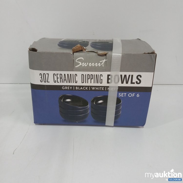 Artikel Nr. 821400 Artikel Nr. 821400: Swuut 30Z Ceramic Dipping Bowls 6 Stk.