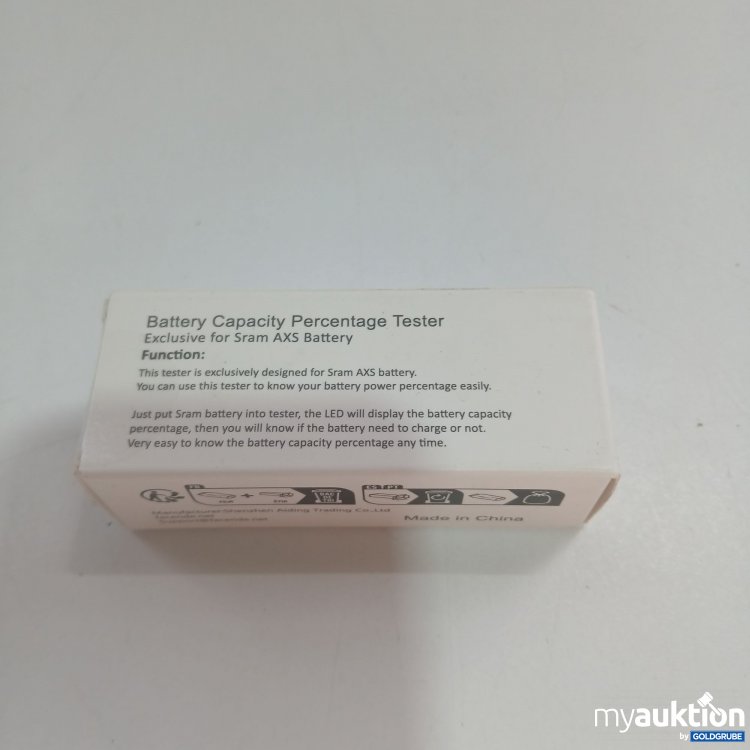 Artikel Nr. 825400 Artikel Nr. 825400: Battery Capacity Percentage Tester