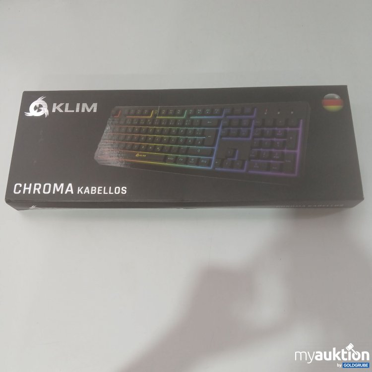 Artikel Nr. 846400 Artikel Nr. 846400: Klim Chroma Kabellos Tastatur LED
