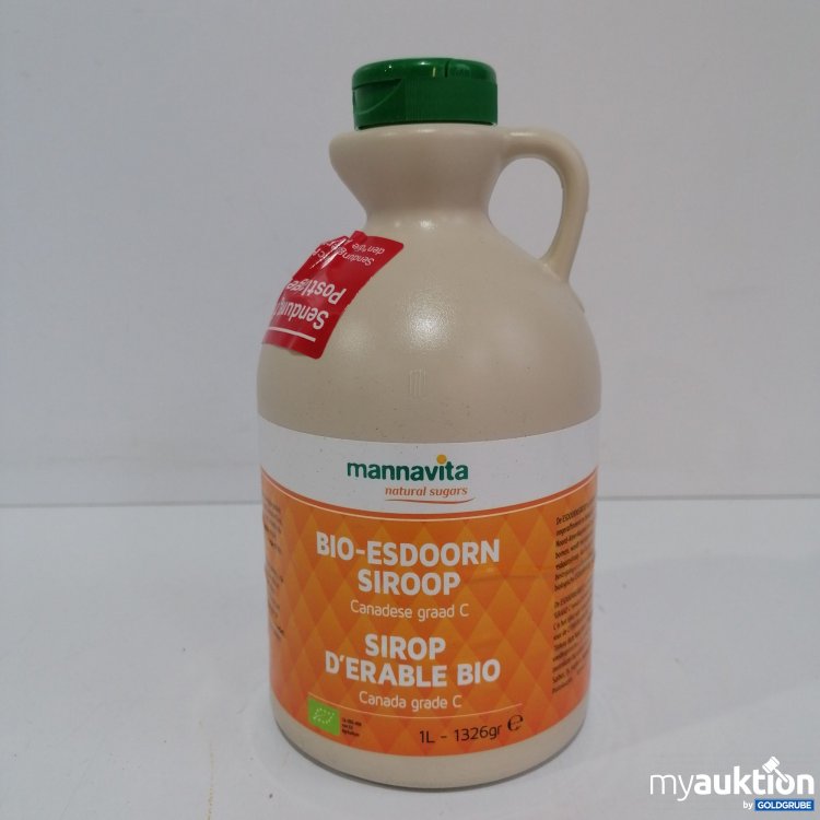 Artikel Nr. 850400 Artikel Nr. 850400: Mannavita Bio Esdoorn Siroop 1326g