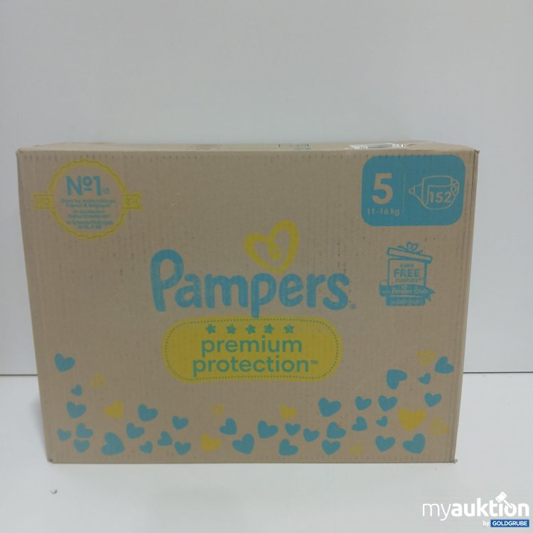 Artikel Nr. 857400 Artikel Nr. 857400: Pampers Premium Protection 5(11-16kg) 152 Stück