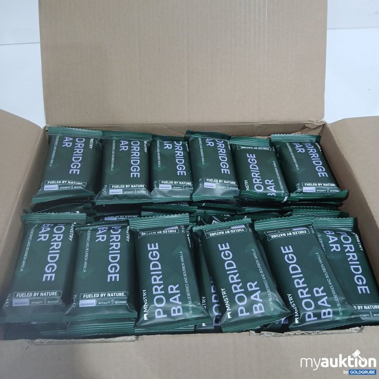 Artikel Nr. 897400: Mnstry Porridge Bar with Blueberries and Bourbon Vanilla 80x70g