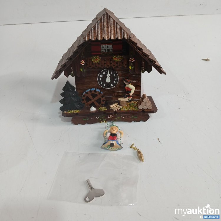 Artikel Nr. 952400: Schaukeluhr 224SM Edelweiss Melodie 