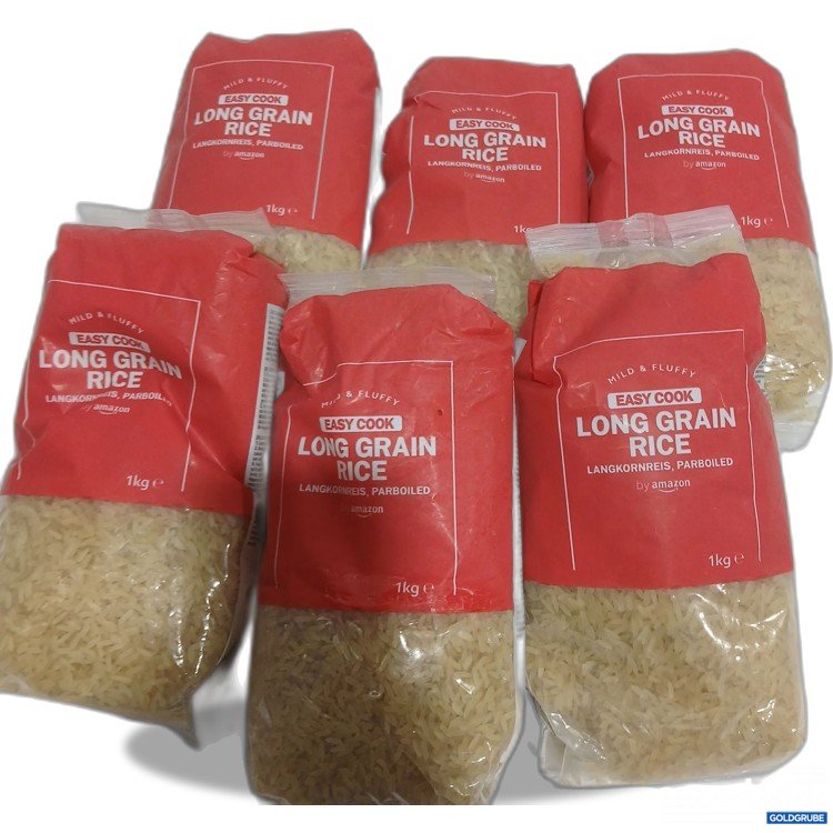 Artikel Nr. 973400: Amazon Easy cook Long Grain Rice 6x1kg 