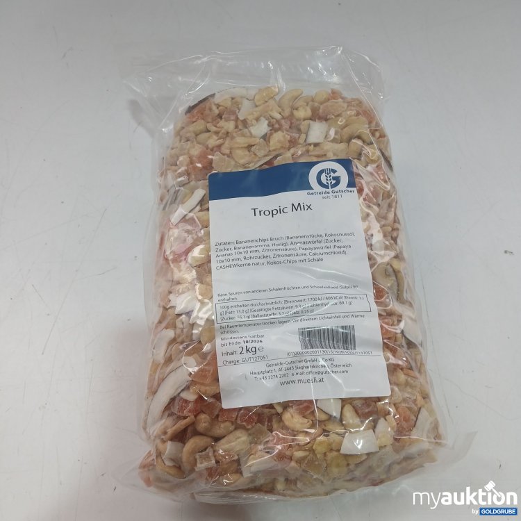 Artikel Nr. 980400 Artikel Nr. 980400: Getreide Gutscher Tropic Mix 2kg