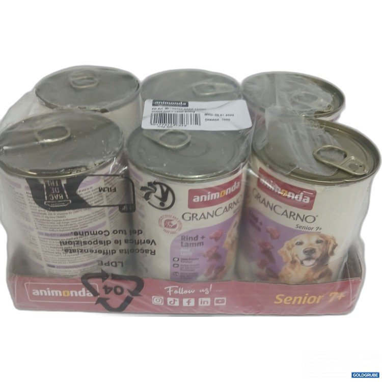Artikel Nr. 981400 Artikel Nr. 981400: Animonda GranCarno Hundefutter Senior 7+ Rind+Lamm 6x400g