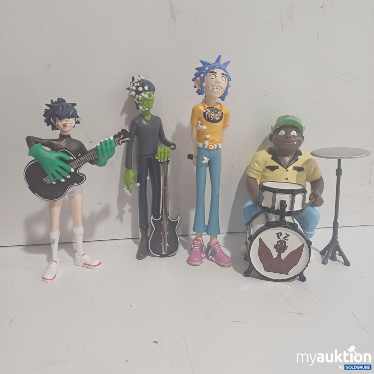Artikel Nr. 983400: Actionfiguren Band Gorillaz, Kunstharz, zwischen 15 und 21cm