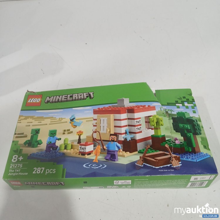 Artikel Nr. 989400 Artikel Nr. 989400: Lego Minecraft The TNT Jungle House 21275 8+