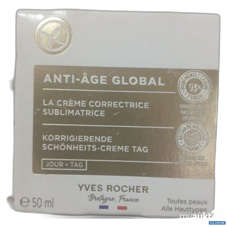 Artikel Nr. 464401: Yves Rocher Anti-Âge Global Korrigierende Schönheits-Creme Tag 50 ml