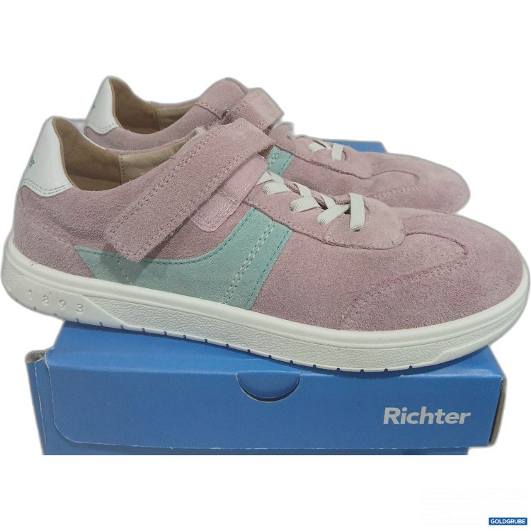 Artikel Nr. 525401: Richter Kinderschuhe Velour cameo/lurquise/white 