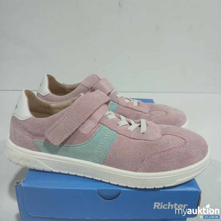 Artikel Nr. 525401: Richter Kinderschuhe Velour cameo/lurquise/white 