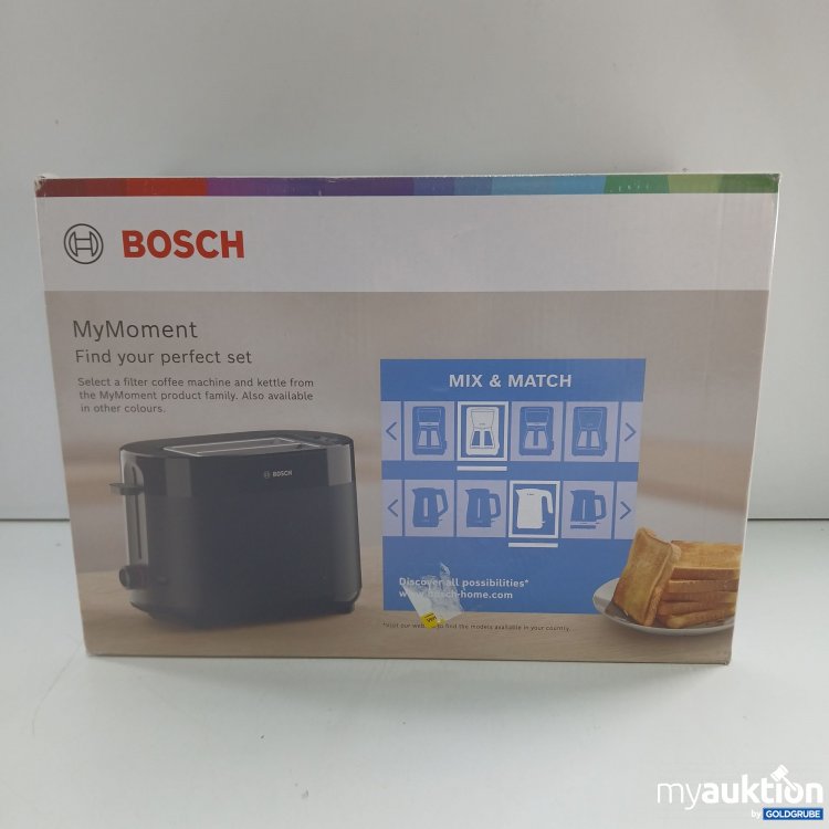 Artikel Nr. 814401 Artikel Nr. 814401: Bosch MyMoment 2-slot Toaster TAT2M123