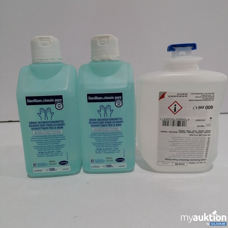 Artikel Nr. 877401 Artikel Nr. 877401: Diverse Desinfektionsartikel 3Stk