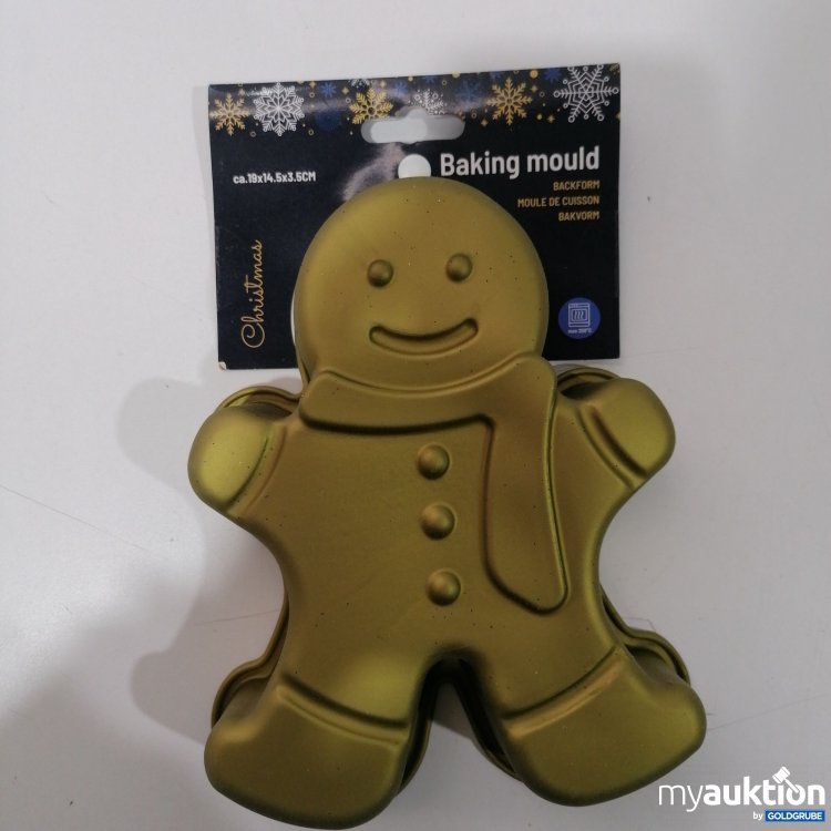 Artikel Nr. 889401: Back Silikonform Lebkuchen ca 19x14.5x3.5cm