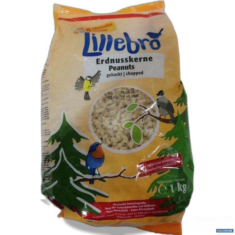 Artikel Nr. 890401 Artikel Nr. 890401: Lillebro Erdnusskerbe für Vögel 1kg