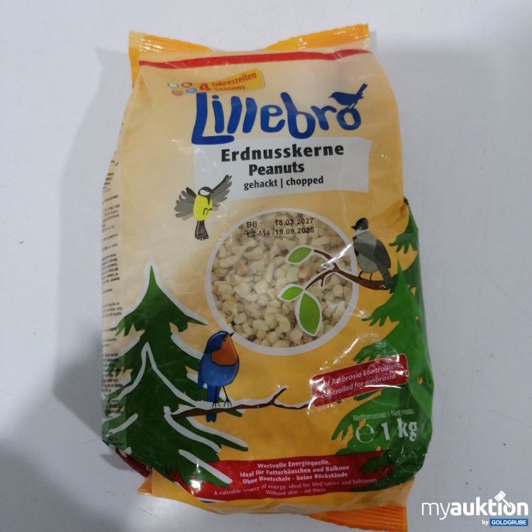 Artikel Nr. 890401 Artikel Nr. 890401: Lillebro Erdnusskerbe für Vögel 1kg